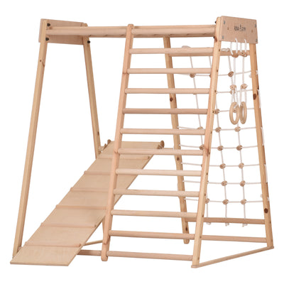 Indoor-Klettergerüst aus Holz Classic 145 cm – weitere Produktansicht 2 – RINAGYM