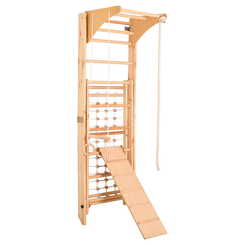 Indoor-Klettergerüst aus Holz 230 cm – RINAGYM