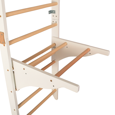 Klimmzugstange mit Dip-Barren für Sprossenwand – Yarnwood – RINAGYM