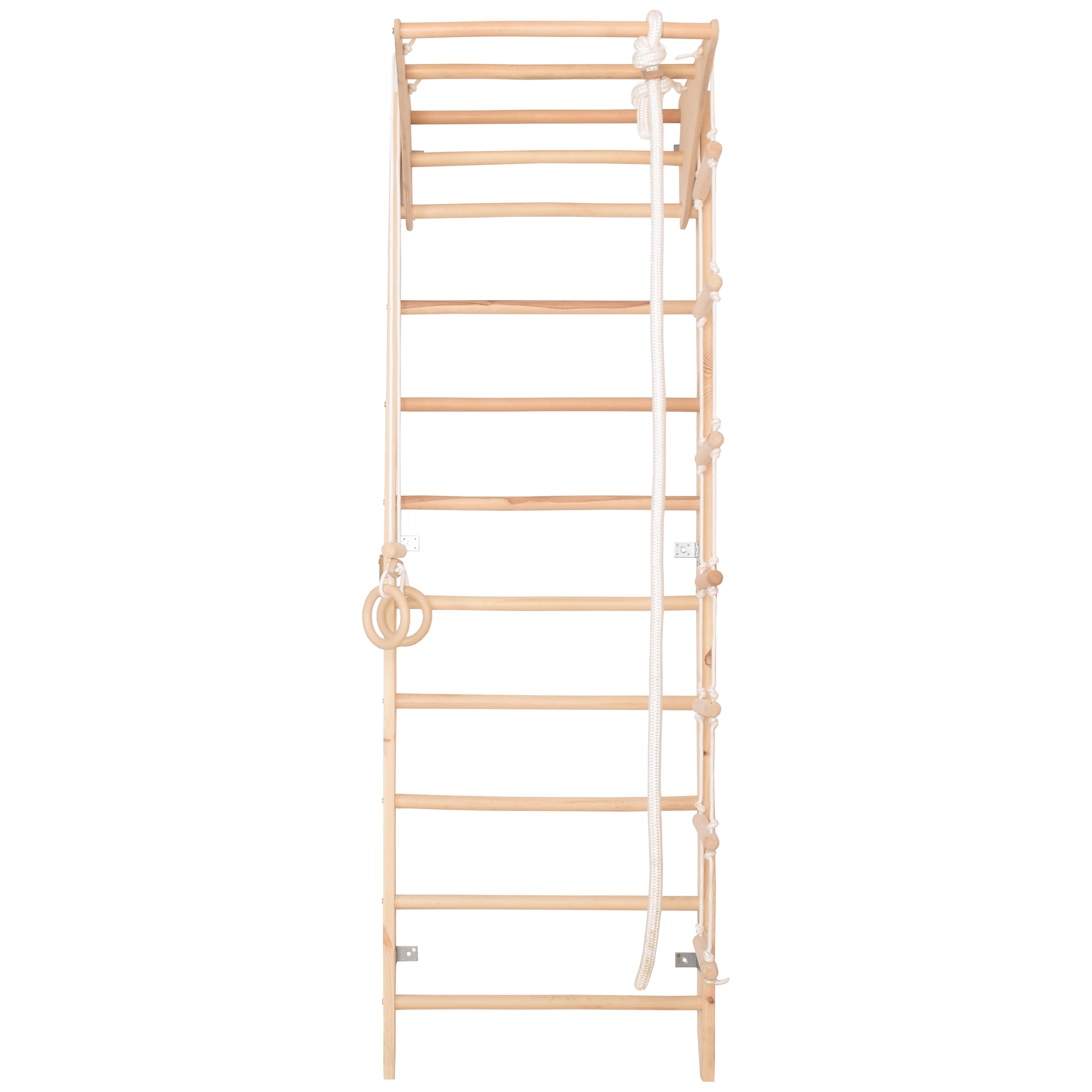 Sprossenwand Kombi 2 aus Holz mit Klimmzugstange – weitere Produktansicht 11 – RINAGYM