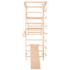 Sprossenwand Sport 3 aus Holz mit Rutschbrett – weitere Produktansicht 5 – RINAGYM