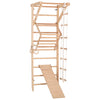 Sprossenwand Sport 3 aus Holz mit Rutschbrett – weitere Produktansicht 7 – RINAGYM