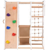 Indoor-Klettergerüst weiß 145 cm mit Netz – weitere Produktansicht 4 – RINAGYM