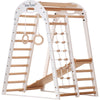 Indoor-Klettergerüst weiß 125 cm mit Netz – weitere Produktansicht 4 – RINAGYM