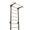 Sprossenwand STEEL PURE Graphit mit Klimmzugstange – weitere Produktansicht 3 – RINAGYM