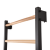 Sprossenwand STEEL 1 Graphit – Stahl & Buchenholz – weitere Produktansicht 19 – RINAGYM