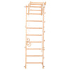 Sprossenwand Eco Pine mit Klimmzugstange – weitere Produktansicht 3 – RINAGYM
