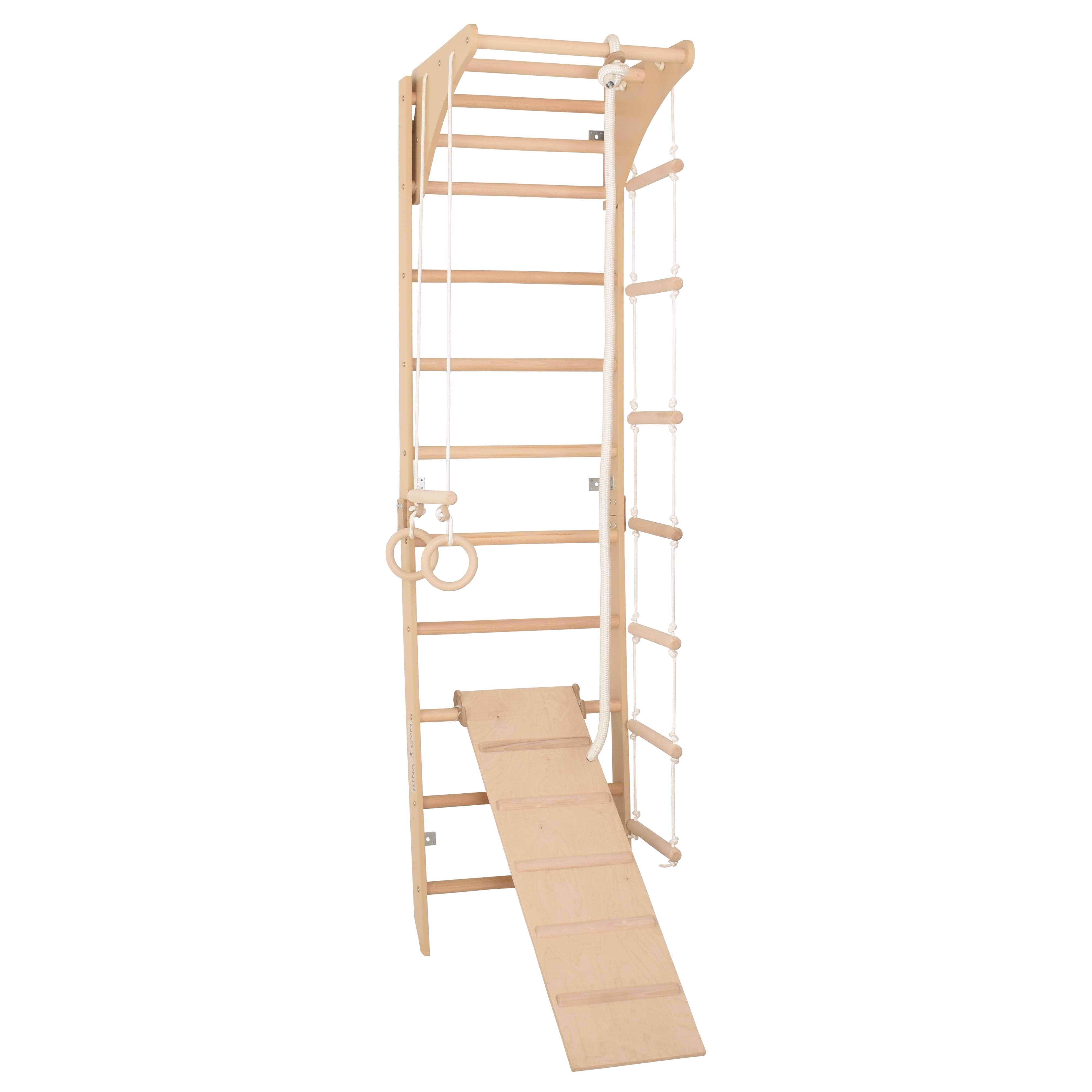Sprossenwand SPR C mit Rutschbrett 230 cm – weitere Produktansicht 7 – RINAGYM