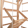 Sprossenwand Kinder 3 aus Holz mit Rutschbrett – weitere Produktansicht 7 – RINAGYM