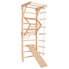 Sprossenwand Kinder 3 aus Holz mit Rutschbrett – weitere Produktansicht 4 – RINAGYM