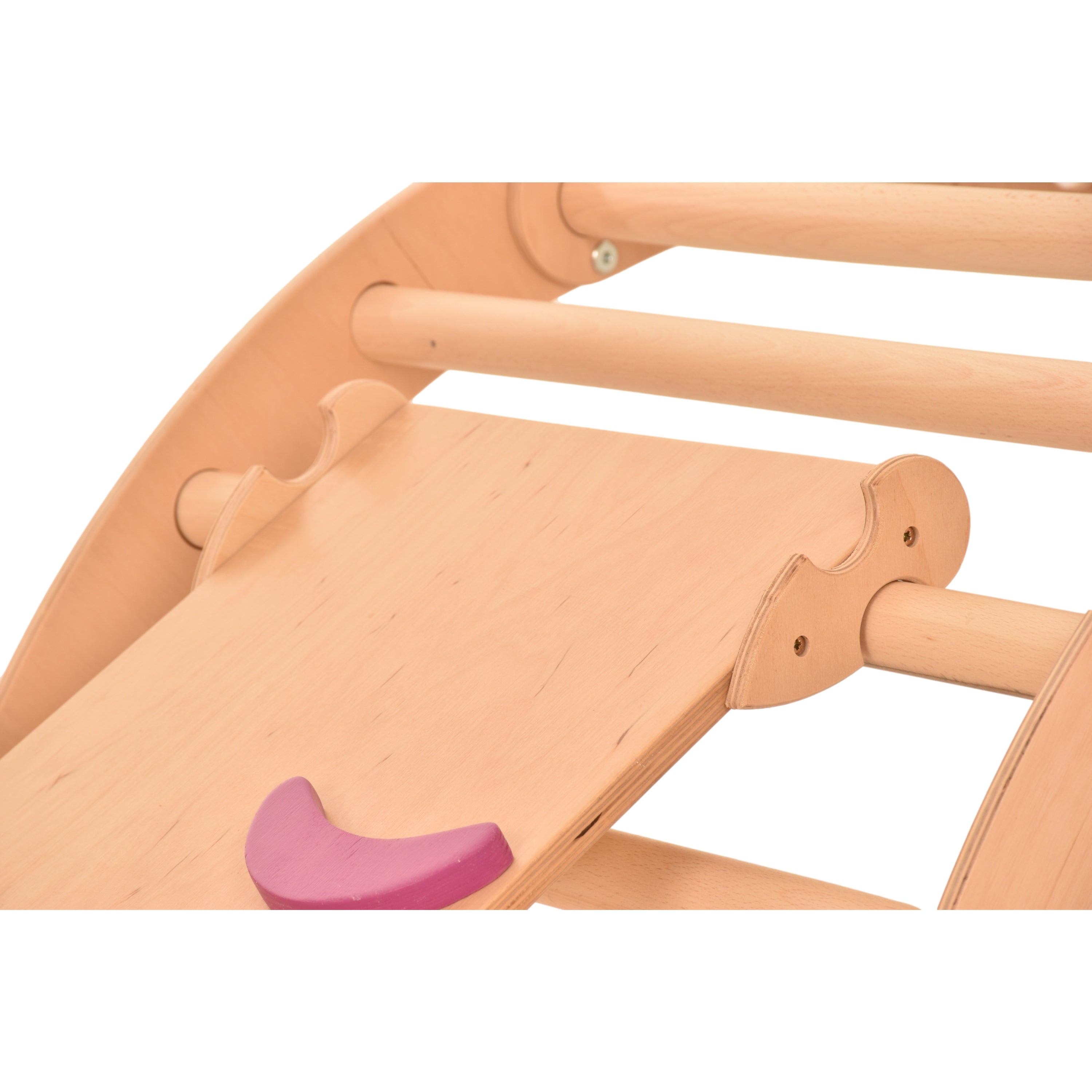 Rutschbrett & Hühnerleiter 115 cm Halbmonde – weitere Produktansicht 5 – RINAGYM