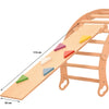 Rutschbrett & Hühnerleiter 115 cm Dreiecke – weitere Produktansicht 2 – RINAGYM