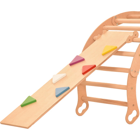Rutschbrett & Hühnerleiter 115 cm Dreiecke – RINAGYM