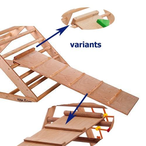 Rutschbrett & Hühnerleiter 115 cm – weitere Produktansicht 11 – RINAGYM
